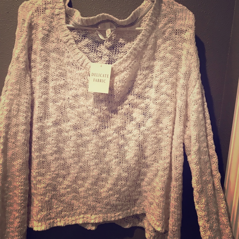 VS oversized bubble sweater